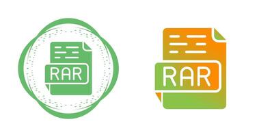 RAR Vector Icon