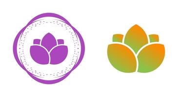 Lotus flower Vector Icon