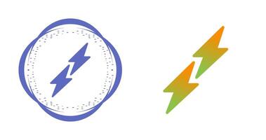 Lightning Vector Icon