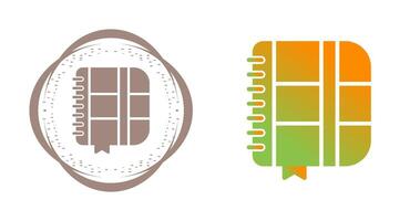 Notebook Vector Icon