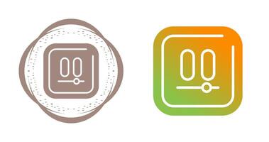 Video Pause Square Vector Icon