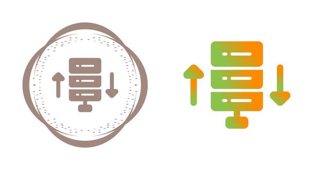 Bandwidth Vector Icon