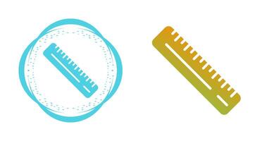 Straight Ruler Vector Icon