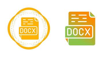 icono de vector docx