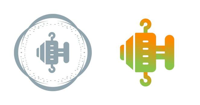 cable arrancador vector icono