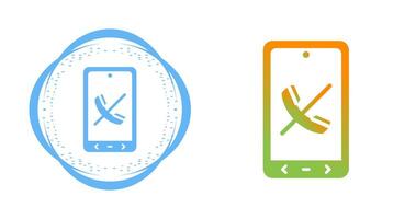 Call End Vector Icon