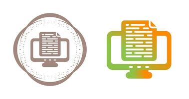 Document Vector Icon