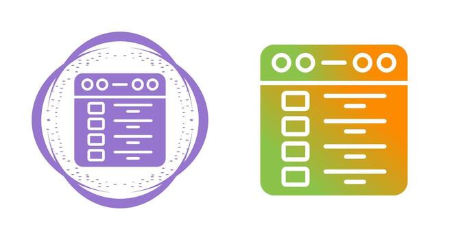 icono de vector de navegador