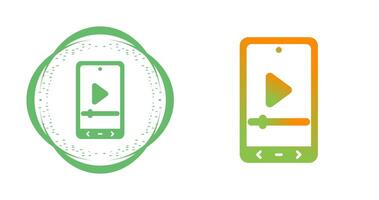 Video Player Vector Icon