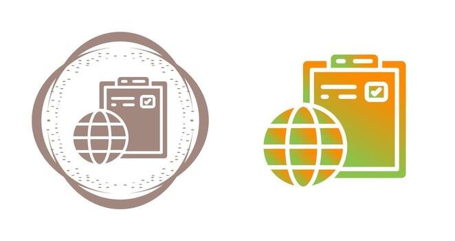 icono de vector de documento