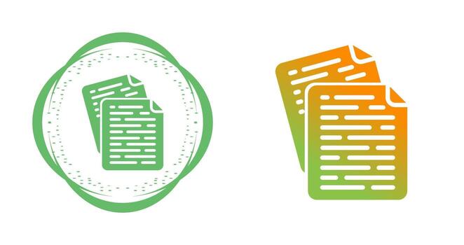Documents Vector Icon