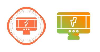 Thunderbolt Vector Icon
