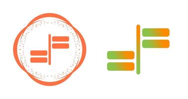 Horizontal Alignment Vector Icon