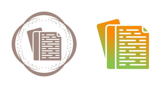 Documents Vector Icon