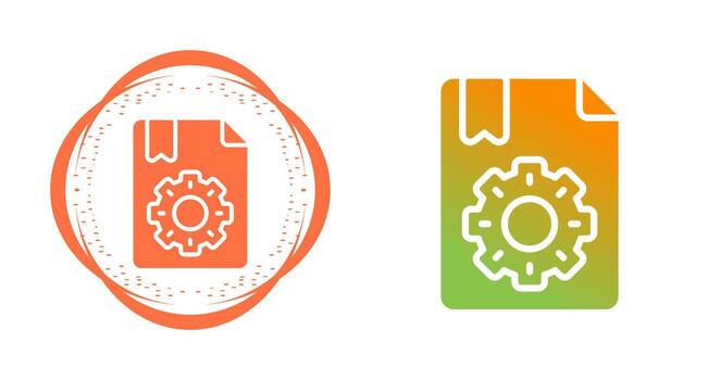 icono de vector de documento