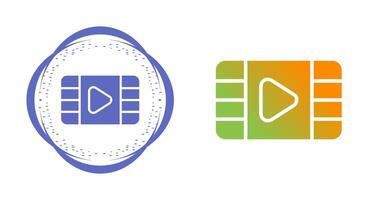 Multimedia Player Vector Icon