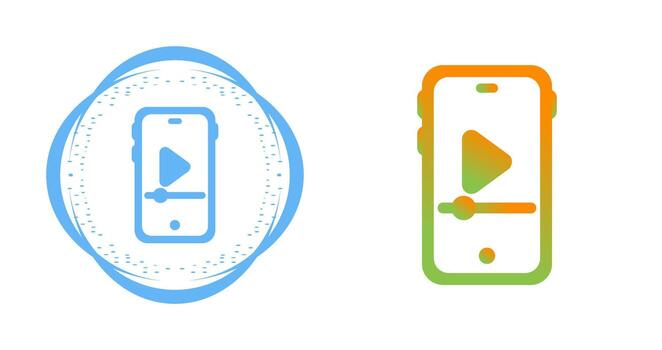 icono de vector móvil