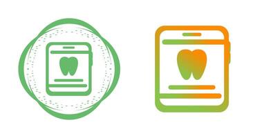 Dentist App Vector Icon