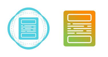 Document Vector Icon