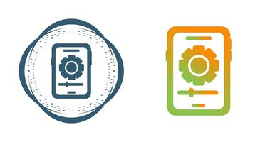 Smartphone Settings Vector Icon