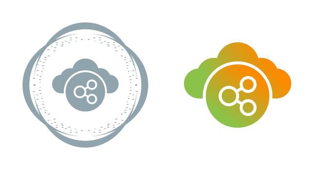 Cloud Computing Vector Icon