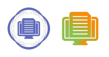 Desktop Vector Icon