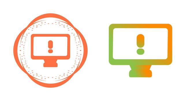 Computer Vector Icon