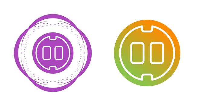 icono de vector de enchufe