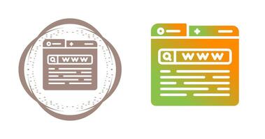 World Wide Web Vector Icon