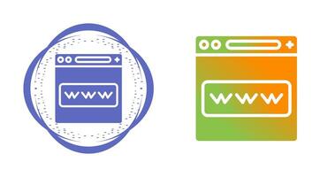 World Wide Web Vector Icon