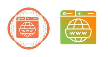 World Wide Web Vector Icon