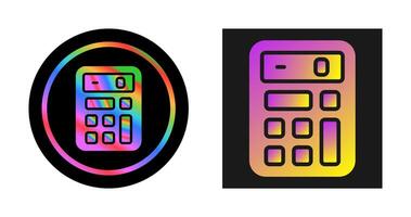 icono de vector de calculadora