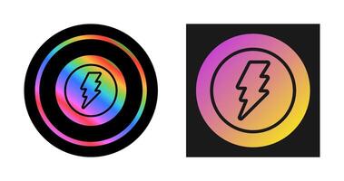 Lightning bolt Vector Icon