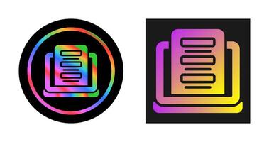 Feedback Form Vector Icon