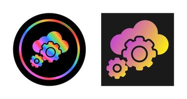 Cloud Orchestration Vector Icon