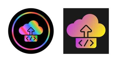 Cloud Deployment Vector Icon