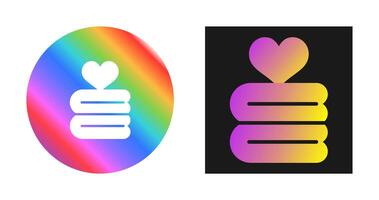 Love blanket Vector Icon