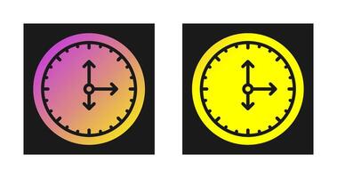 icono de vector de reloj