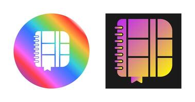 Notebook Vector Icon