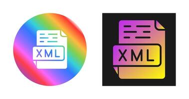 XML Vector Icon