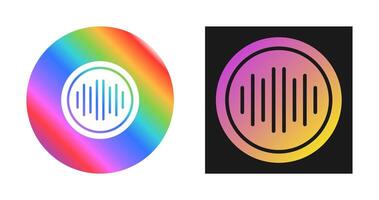 Audio Spectrum Vector Icon