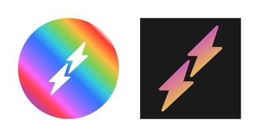 Lightning Vector Icon