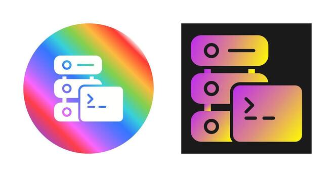 SSH Hosting Vector Icon