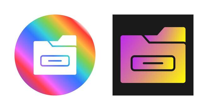 File Folder Vector Icon