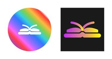 Open Book Vector Icon