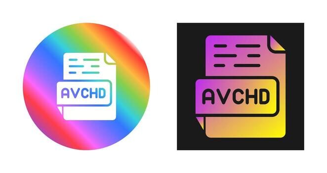 AVCHD Vector Icon