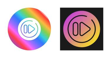Next Track Circle Vector Icon