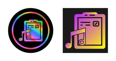 Music File Vector Icon