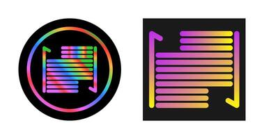 Indent Vector Icon