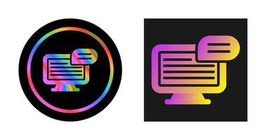 Computer Vector Icon